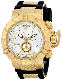 Invicta Subaqua Srebrny/Guma Ø50 mm 15807