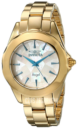 Invicta Angel Biały/Stal w odcieniu złota Ø38 mm 15868