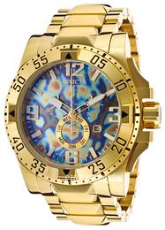 Invicta Excursion Wielokolorowy/Stal w odcieniu złota Ø55.6 mm 15975