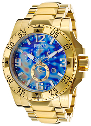 Invicta Excursion Wielokolorowy/Stal w odcieniu złota Ø55.6 mm 15977