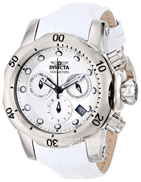 Invicta Venom Srebrny/Skóra Ø23 mm 16089