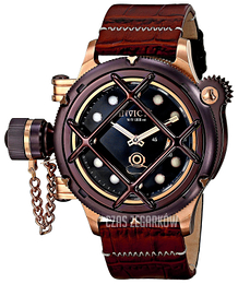 Invicta Russian Diver Czarny/Skóra Ø52 mm 16171