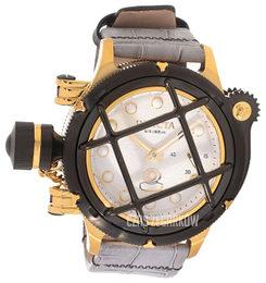 Invicta Russian Diver Srebrny/Skóra Ø52 mm 16189