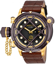 Invicta Russian Diver Czarny/Skóra Ø52 mm 16192