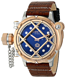 Invicta Russian Diver Niebieski/Skóra Ø52 mm 16210