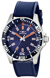Invicta Specialty Niebieski/Guma Ø45 mm 16734