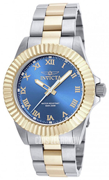 Invicta Pro Diver Niebieski/Stal w odcieniu złota Ø44 mm 16742