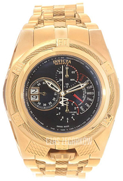 Invicta Bolt Czarny/Stal w odcieniu złota Ø56.3 mm 16956
