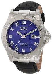 Invicta Pro Diver Niebieski/Skóra Ø44 mm 1708