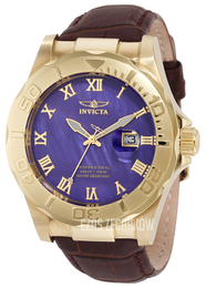 Invicta Pro Diver Niebieski/Skóra Ø44 mm 1711
