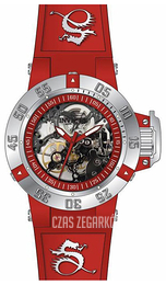 Invicta Subaqua Czerwony/Guma Ø42 mm 17133