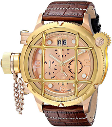 Invicta Russian Diver Różowe złoto/Skóra Ø52 mm 17327