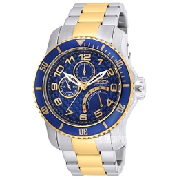 Invicta Pro Diver Niebieski/Stal w odcieniu złota Ø49 mm 17356
