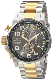 Invicta I-Force Szary/Stal w odcieniu złota Ø46 mm 17415