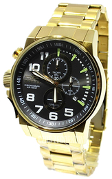 Invicta Szary/Stal w odcieniu złota Ø46 mm 17416