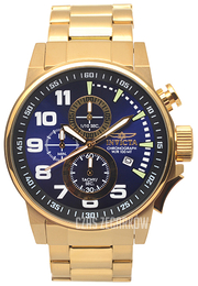 Invicta I-Force Niebieski/Stal w odcieniu złota Ø46 mm 17417