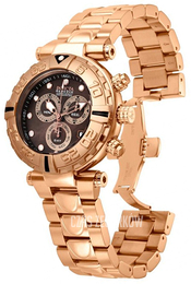 Invicta Subaqua Brązowy/Stal w kolorze różowego złota Ø47 mm 17578