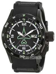 Invicta Aviator Czarny/Stal Ø48 mm 1763