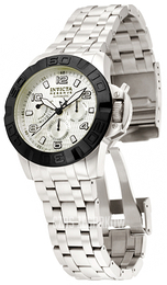 Invicta Reserve Biały/Stal Ø45 mm 1766