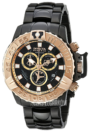 Invicta Subaqua Czarny/Stal Ø47 mm 18238