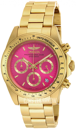 Invicta Speedway Różowy/18 karatowe żółte złoto Ø39.5 mm 18255
