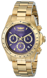 Invicta Speedway Purpurowy/Stal w odcieniu złota Ø41 mm 18257