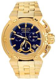 Invicta Reserve Niebieski/Stal w odcieniu złota Ø46 mm 18338