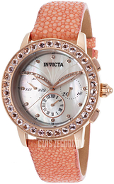 Invicta Angel Diamond Biały/Skóra Ø40 mm 18515
