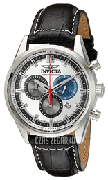 Invicta I-Force Srebrny/Skóra Ø42 mm 18565