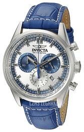 Invicta I-Force Srebrny/Skóra Ø42 mm 18566