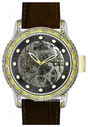 Invicta Vintage Czarny/Skóra Ø52 mm 18602