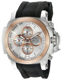 Invicta Reserve Srebrny/Guma 18705