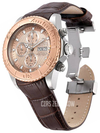 Invicta Pro Diver Różowe złoto/Skóra Ø47 mm 18917