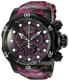 Invicta Venom Różowy/Skóra Ø54 mm 19003