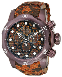 Invicta Venom Wielokolorowy/Skóra Ø52 mm 19005