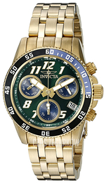 Invicta Pro Diver Zielony/Stal w odcieniu złota Ø40 mm 19194