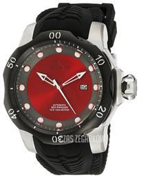 Invicta Venom Czerwony/Guma Ø53 mm 19309