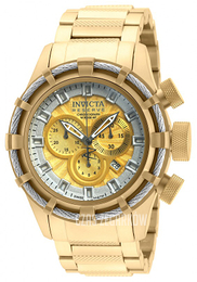 Invicta Bolt Żółte złoto/Stal w odcieniu złota Ø50 mm 19523
