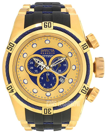 Invicta Bolt Wielokolorowy/Stal w odcieniu złota Ø53 mm 19731