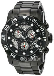 Invicta Pro Diver Czarny/Stal Ø49 mm 19838