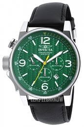 Invicta I-Force Zielony/Skóra Ø46 mm 20132