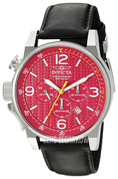 Invicta I-Force Czerwony/Skóra Ø46 mm 20133