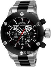 Invicta Russian Diver Czarny/Stal Ø52 mm 20161SYB