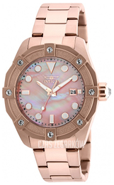 Invicta Angel Różowe złoto/Stal w kolorze różowego złota Ø40 mm 20320