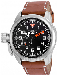 Invicta Aviator Czarny/Skóra Ø50 mm 20460