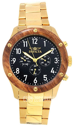 Invicta Specialty Czarny/Stal w odcieniu złota Ø47 mm 20487