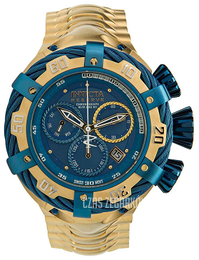 Invicta Bolt Niebieski/Stal w odcieniu złota Ø55 mm 21361