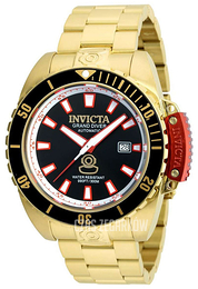 Invicta Pro Diver Czarny/Stal w odcieniu złota Ø46 mm 21379