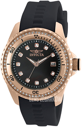 Invicta Wildflower Czarny/Guma Ø40 mm 21382