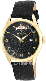 Invicta Vintage Czarny/Skóra Ø40 mm 21526